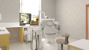 amenajare sala tratament cabinet medical stomatologic